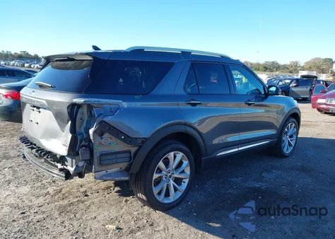 2022 Ford Explorer Platinum из США, поврежденный, VIN 1FM5K8HC3NGA88923